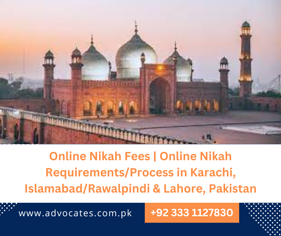Online Nikah Fees