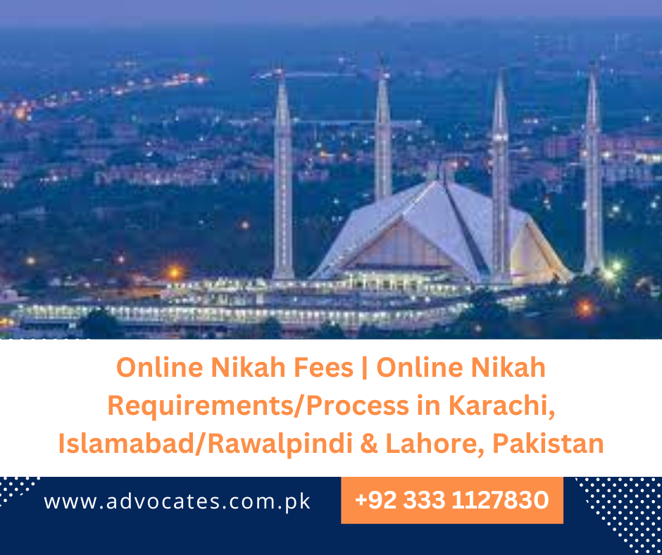 Online Nikah Fees
