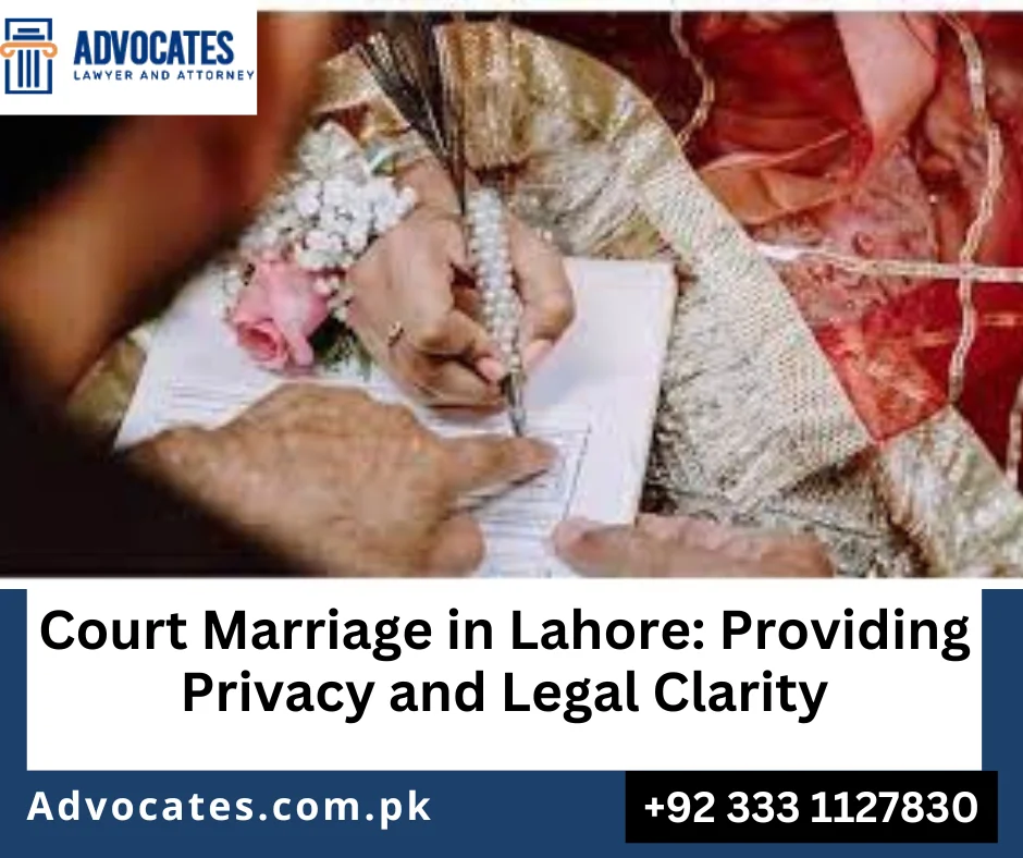 Court Marriage in Karachi: Court Marriage Fee in Karachi